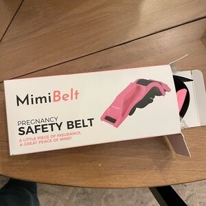 MimiBelt Pregnancy Safety Belt in Pink